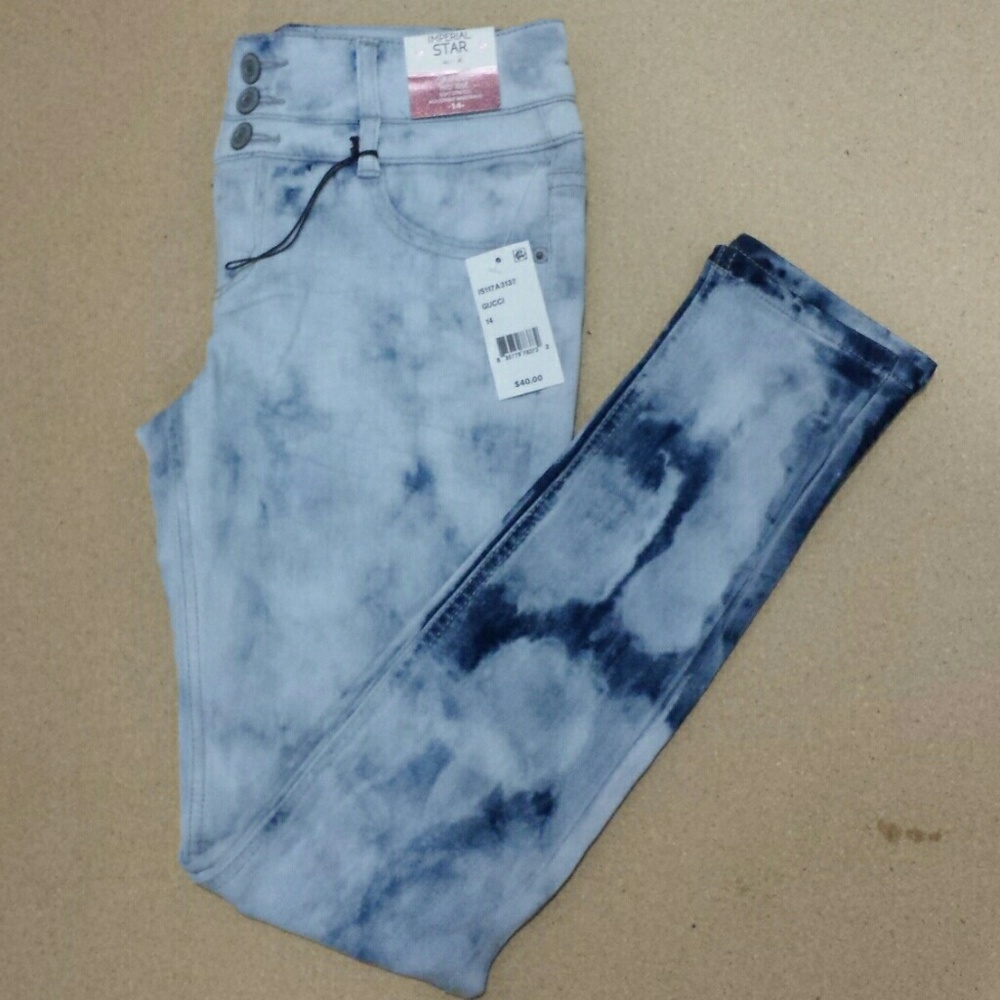 Super stretchy jeggings, Size: 14